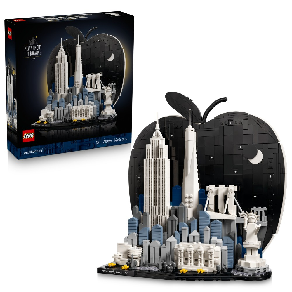 Конструктор LEGO Architecture 21066 Нью-Йорк — Большое Яблоко — фото 1