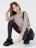 Спортивный костюм для девочки на осень с леггинсами