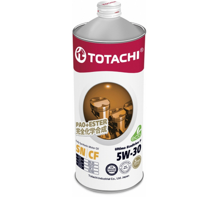 Масло моторное TOTACHI Ultima EcoDrive F SN/CF Синтетика 5W30 1л