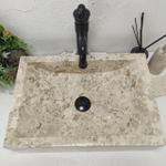 Раковина из мрамора Prau Crem SM-61580 (51*35*14)