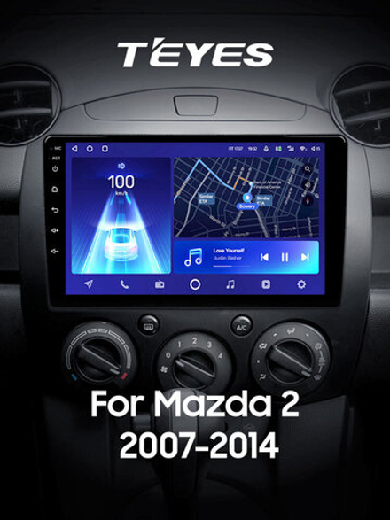 Teyes CC2 Plus 9" для Mazda 2, Demio 2007-2012