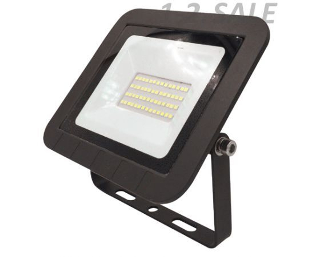 Прожектор ЭРА светодиодный ДО-30W LPR-061-0-65K-030 30Вт 2800Лм 6500К PRO 160x135x30