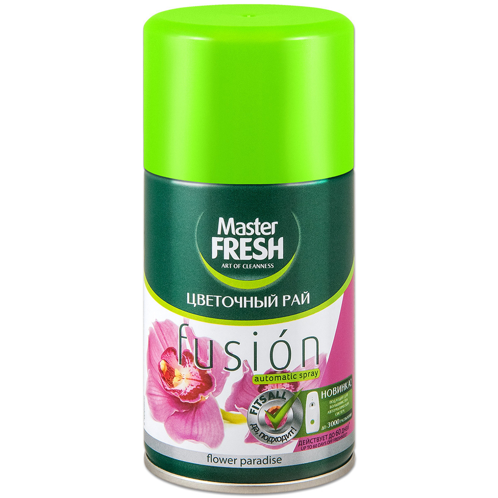 Master FRESH Освеж. воздуха 250мл  Цветочный рай сменный баллон