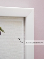 Картины на стену интерьерная на холсте 4 шт, 23*23 см