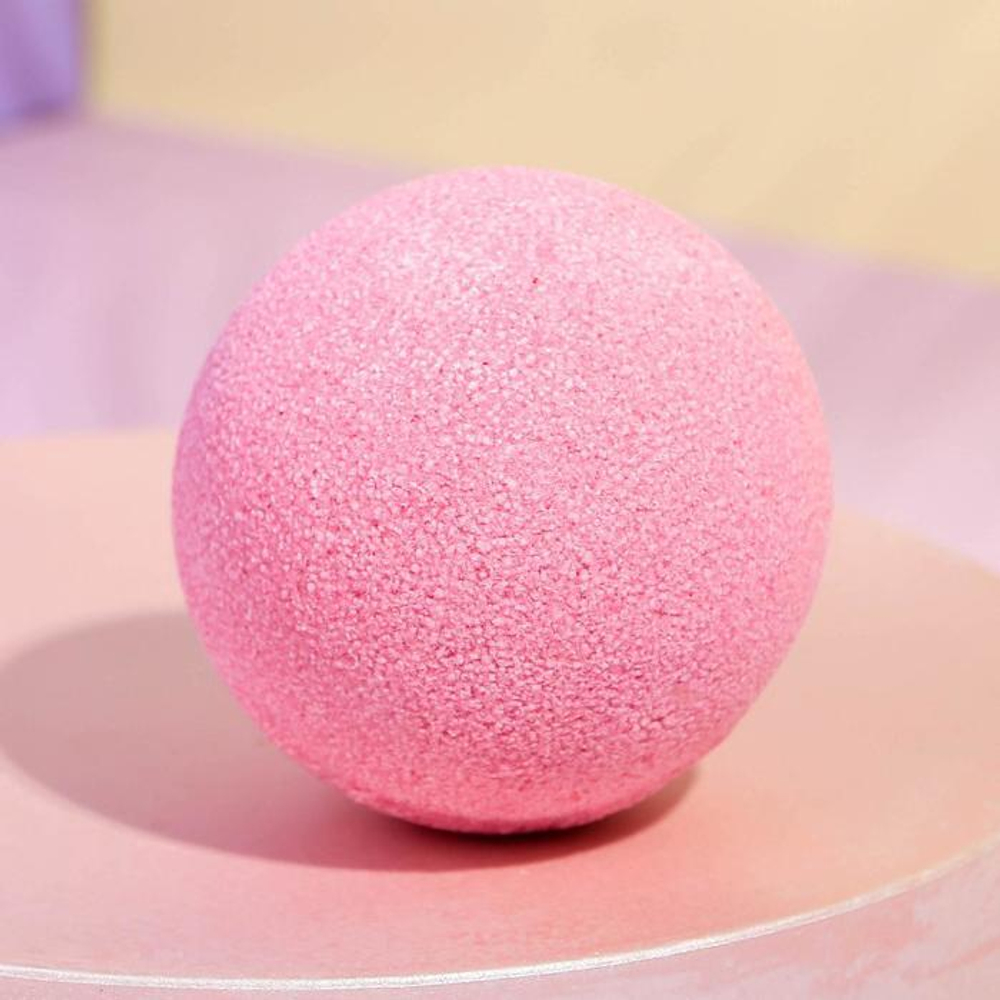 Бомбочка для ванны «Расслабин» с ароматом ягодного чизкейка - 130 гр.