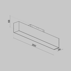 Трековый светильник Maytoni Technical TR012-2-12W4K-W