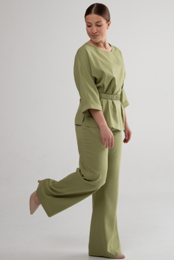 Брюки женские 02, оливковый #479Ол0202