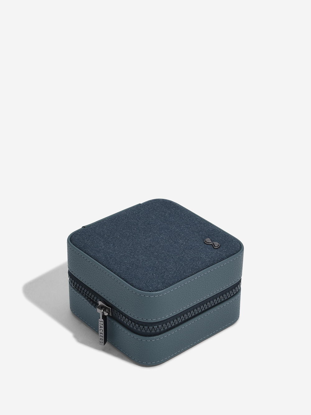 Органайзер для часов и украшений Stackers Canvas Watch & Jewellery Box - Blue Canvas (Blue Canvas / синий / Blue Canvas)