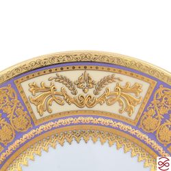 Набор тарелок Falkenporzellan Diadem Violet Creme Gold 23см(6 шт)