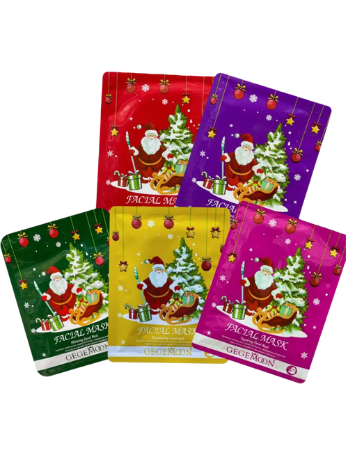 Маски тканевые новогодние в ассортименте