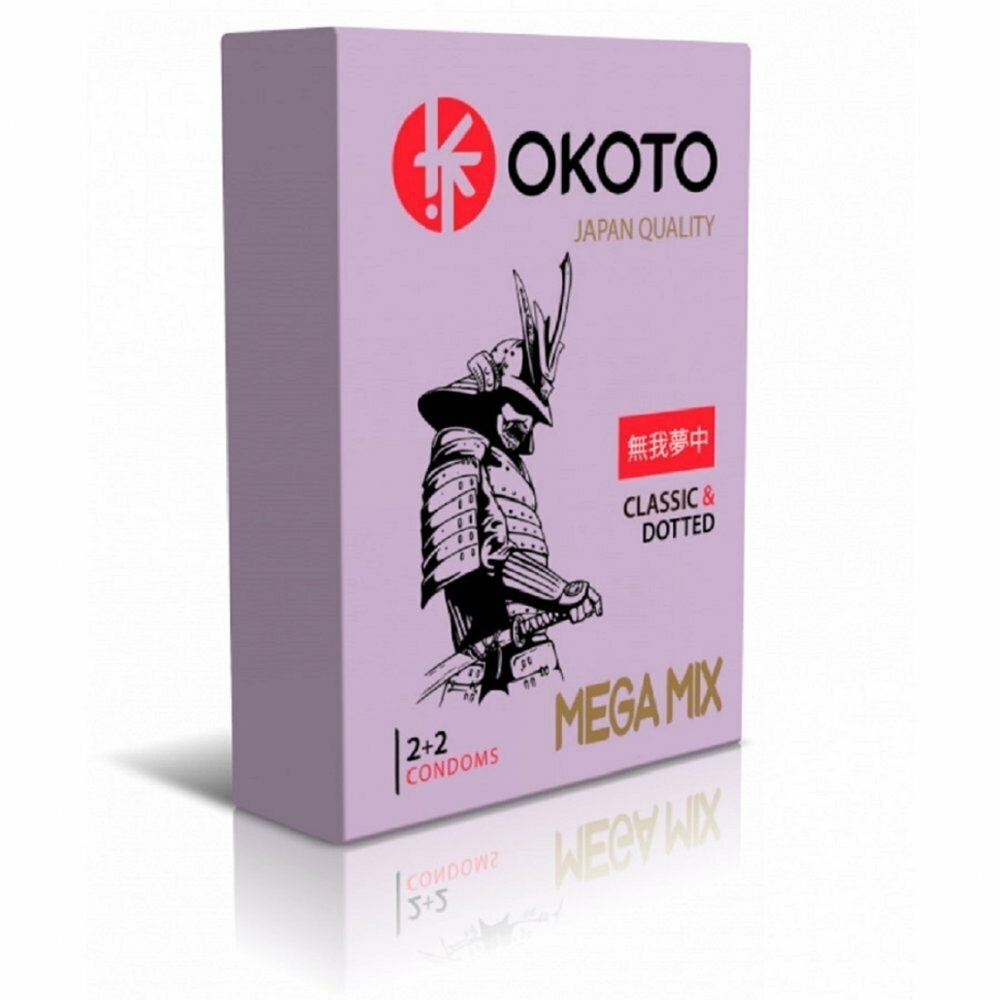 Презервативы Okoto Mega Mix №4