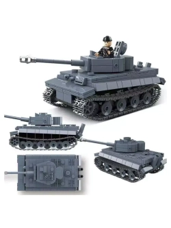 Конструктор Немецкий тяжелый танк Tiger I 503 детали