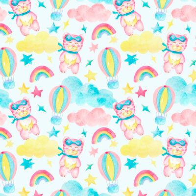 Кот-пилот и воздушные шары