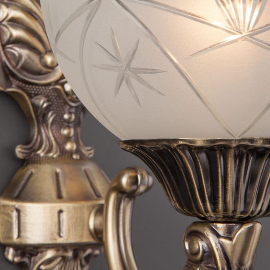 60006/1 / настенный светильник /   античная бронза