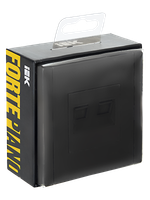 FORTE&PIANO Розетка компьютерная двойная RJ45 кат.6 FP334 серый IEK