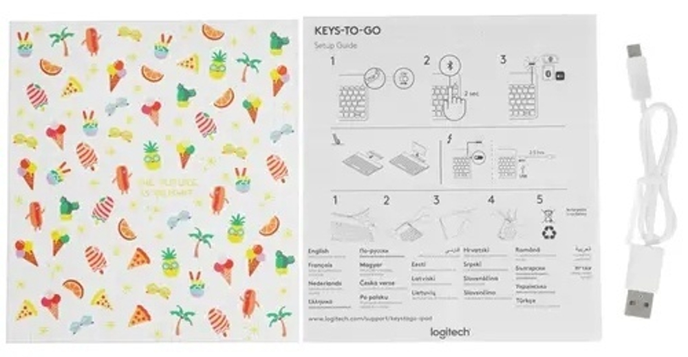 Клавиатура Logitech Keys-To-Go 920-010123 синий