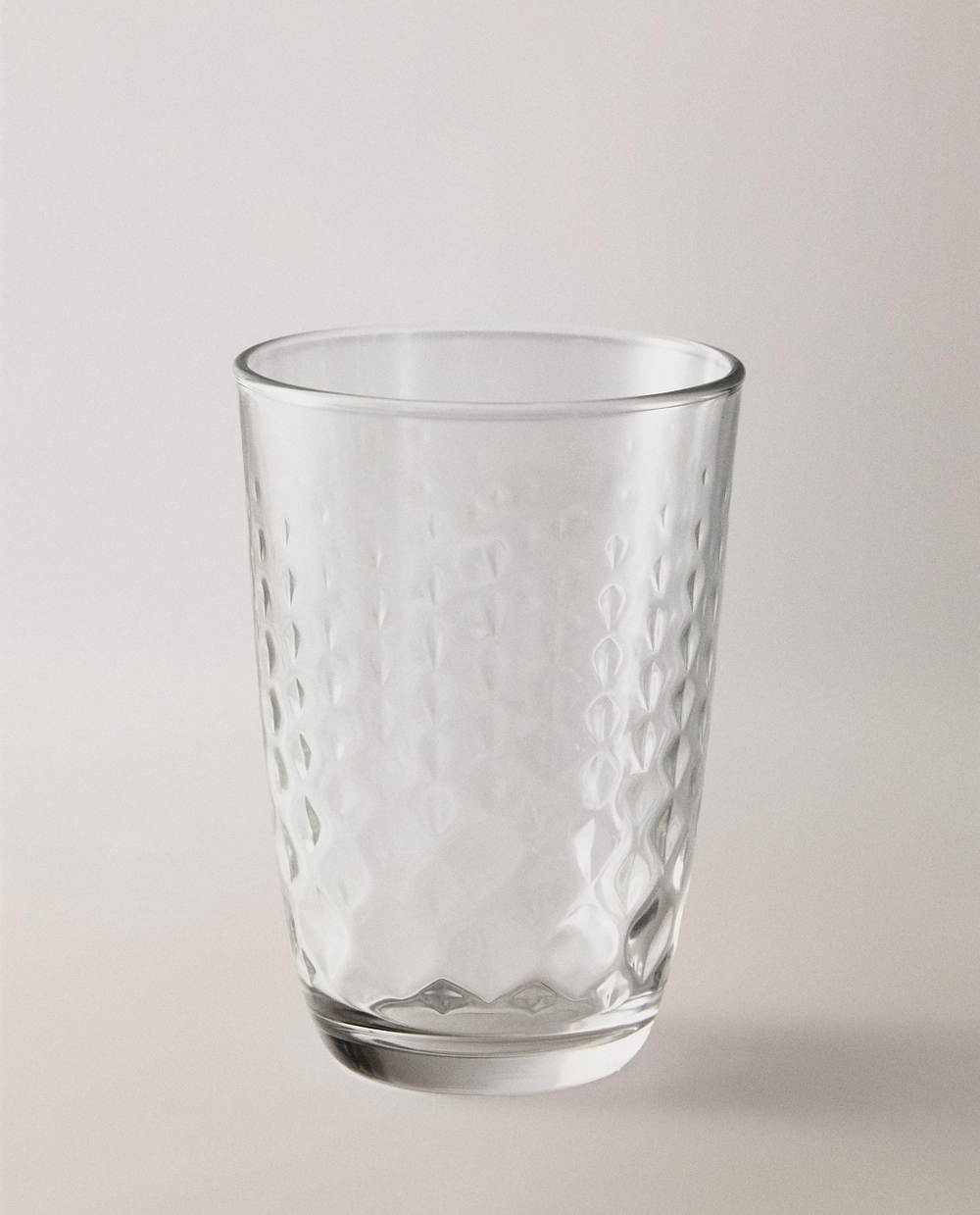 Zara Home стакан из стекла, цвет прозрачный, 12 см · 2336/401