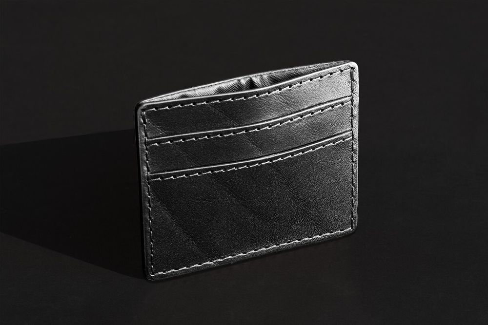 Кардхолдер ЛЮКС из кожи Full Grain Toscana Black