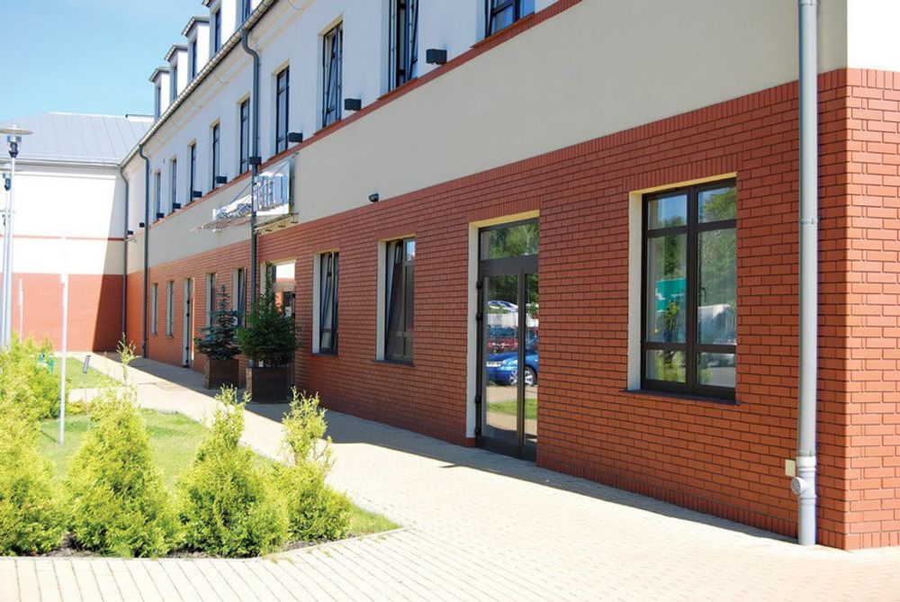 King Klinker - Ruby red (01), Dream House, 65x250x10, RF - Клинкерная плитка для фасада и внутренней отделки