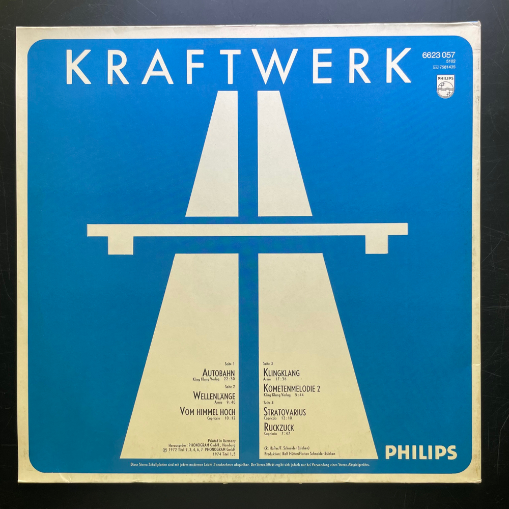 Kraftwerk – Doppelalbum 2LP (Германия 1974г.)