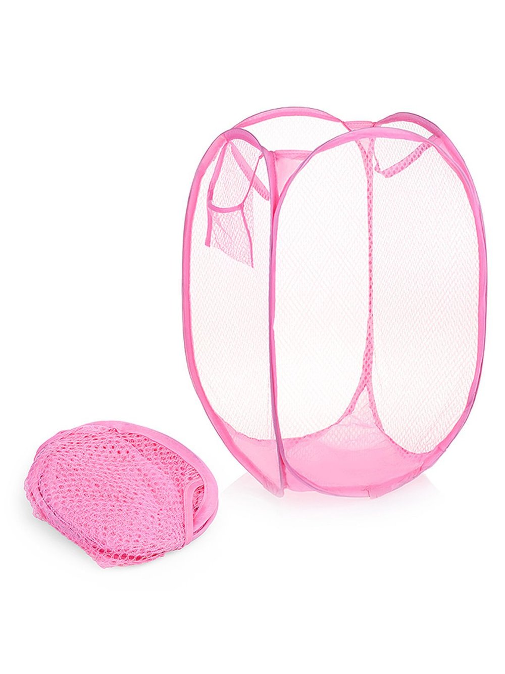 Корзина для игрушек розовая (10056-1)