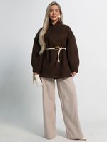 Пальто Мелания (горький шоколад) Б15185-5М LT Collection