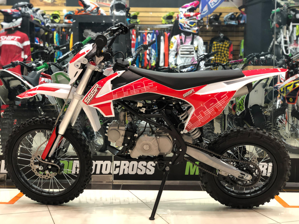 Питбайк SSSR CORE 125 EA 17/14 Cosmic Red 1 (Автоматическая КПП)