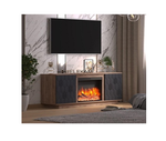 Каминокомплект Тумба Modern TV с очагом Pulsar 23B дуб табачный фасад графит