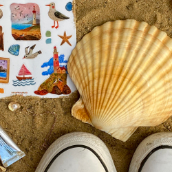 стикерпак "шум моря"