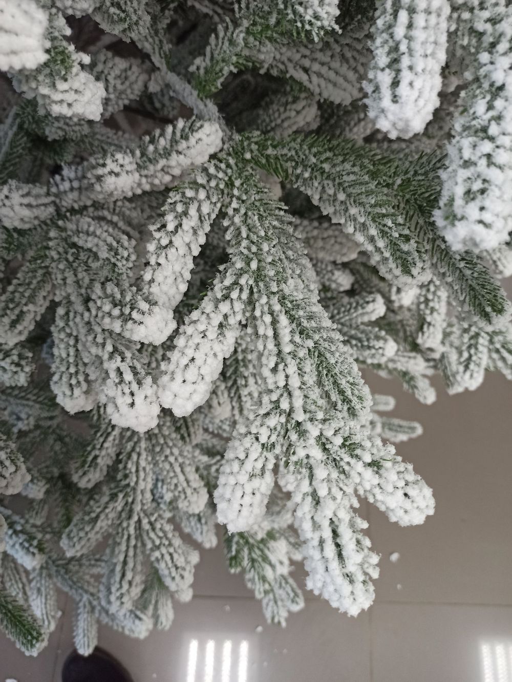 Заснеженная елка «Александрийская» (Литая хвоя) 180 см / 1,8 м