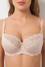 Нежный бюстгальтер Gorgeous с кружевом (Размер: 80F) (Цвет: черный)