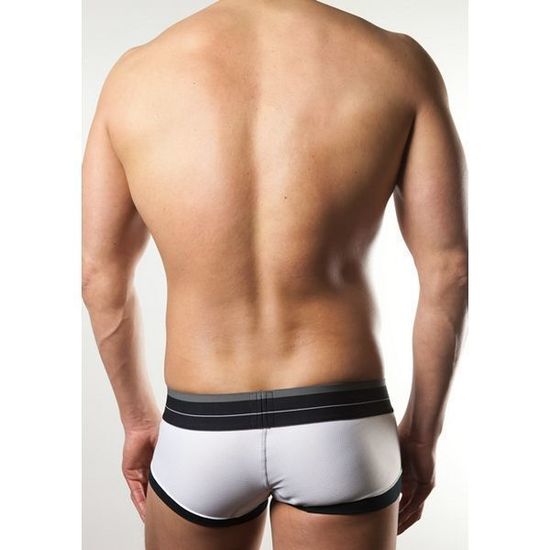 Мужские трусы хипсы Toot White в сетку