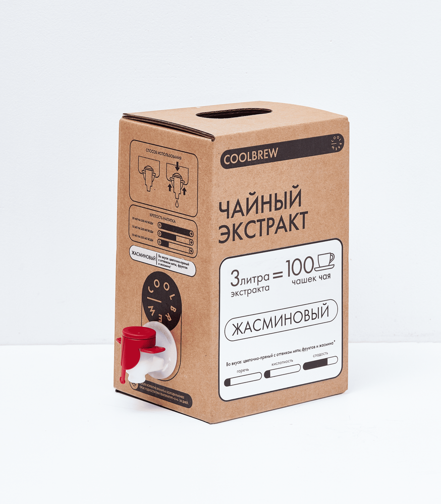 Экстракт Чая зеленого Жасминового (7.0) BIB 3л./COOLBREW