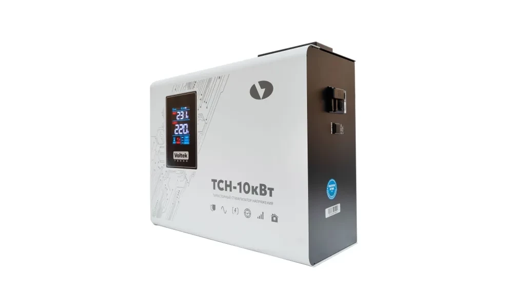 Стабилизатор напряжения однофазный VOLTEK ТСН 10000 (10000ВА)