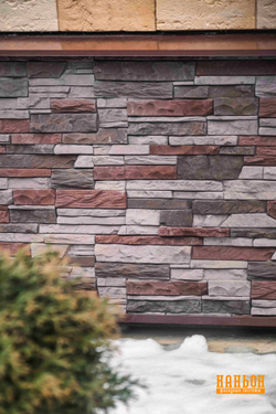 Навесной декоративный камень Каньон, коллекция Дакота