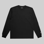  Лонгслив мужской Carhartt WIP Base артикул:I026265_black - купить в магазине Дайс