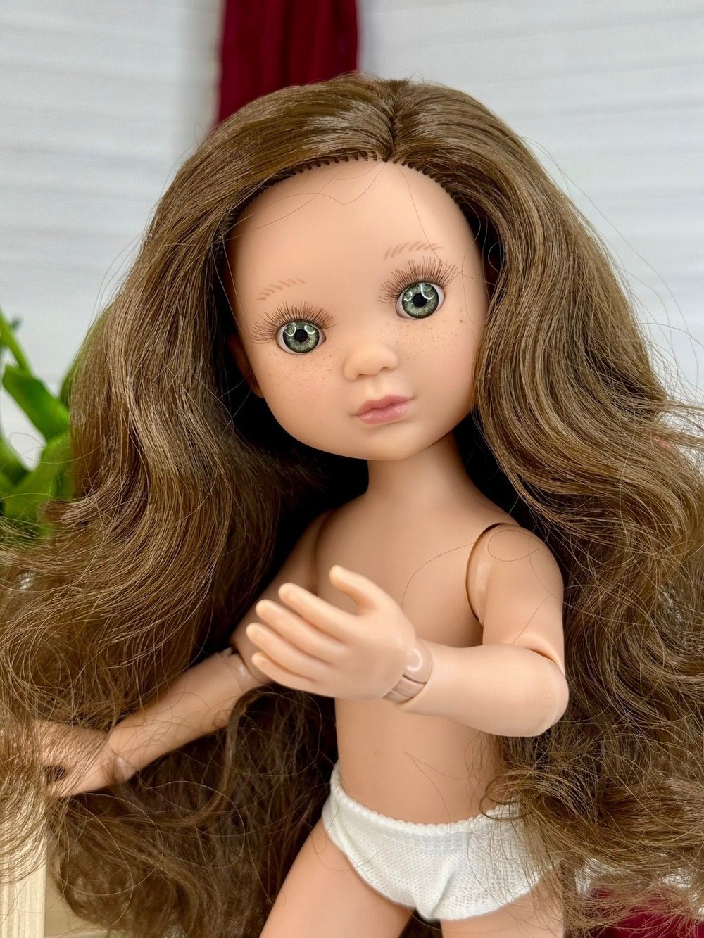 Кукла BERJUAN виниловая шарнирная 35см Ева (4820A7)