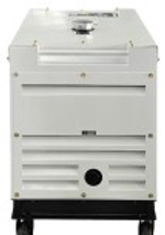 Электростанция дизельная с воздушным охлаждением HYUNDAI DHY 10000SE-T в кожухе