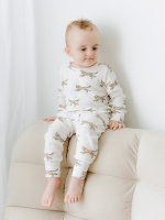 Пижама Mjölk Гепарды, на манжетах, уценка