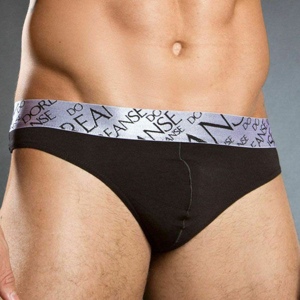 Мужские трусы тонги черные Doreanse 1288