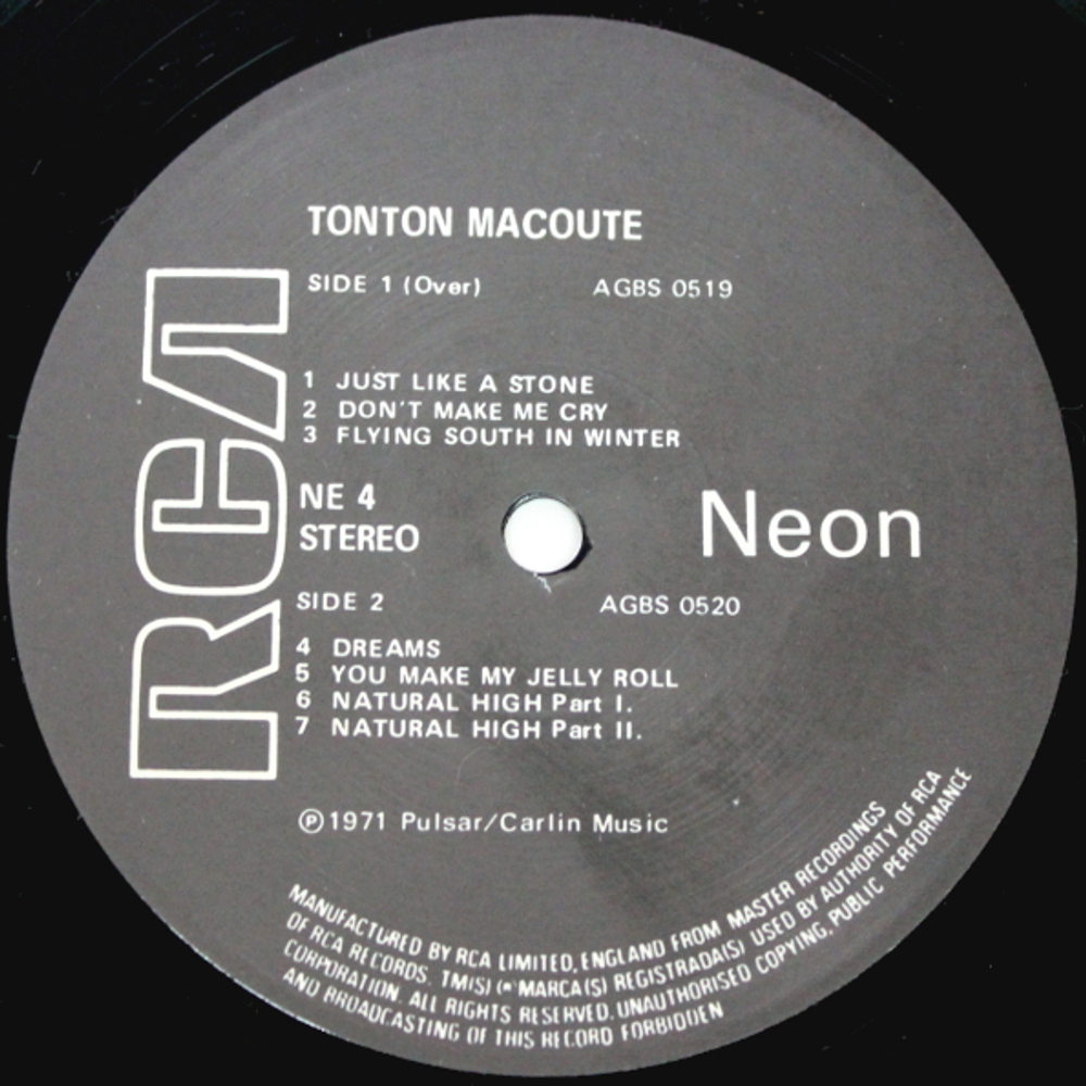 Tonton Macoute / Tonton Macoute (LP)