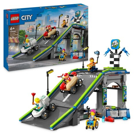LEGO City - Limitless: трек с пандусами для гоночных машин 60460