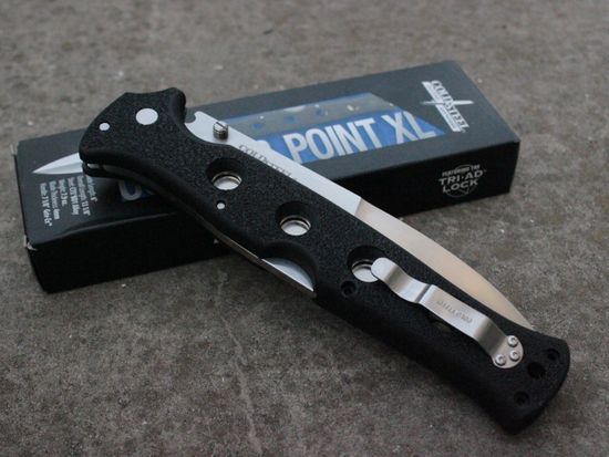Складной нож Cold Steel 10AA Counter Point X c клинком из стали AUS-10A, рукоять Grivory (Griv-Ex)