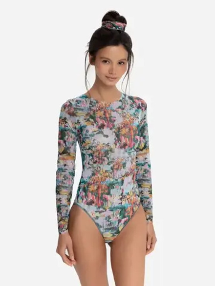 Купальник с рукавами "Арт"