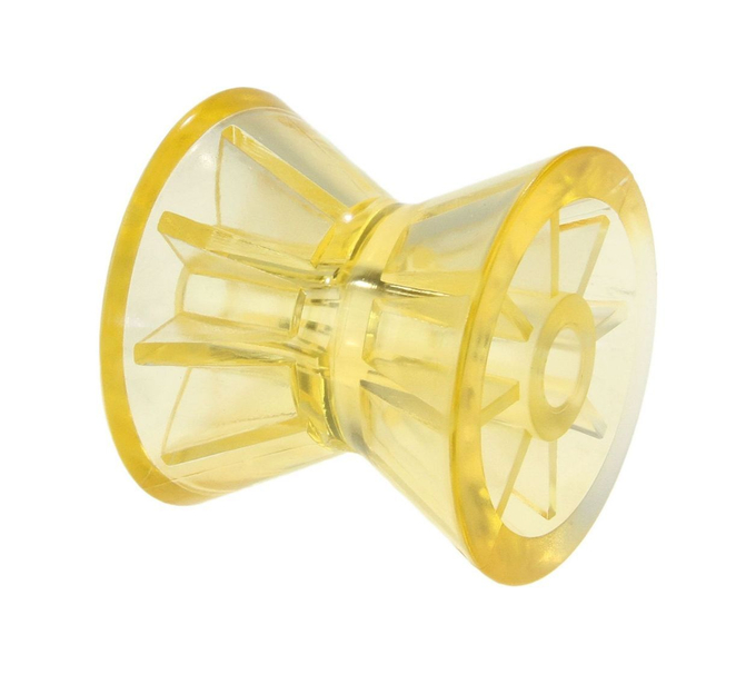 Ролик носовой 4" желтый