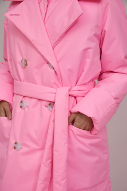 Плащ-пуховик