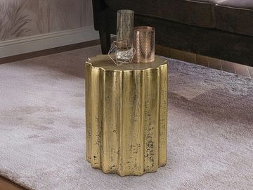 Estriada Приставной столик золотой