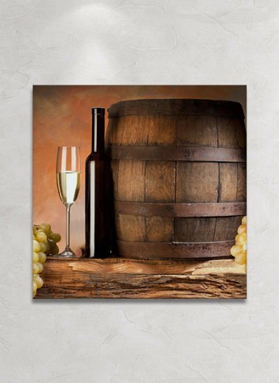 Модульная картина на стену Бочка вина Декор для дома, подарок