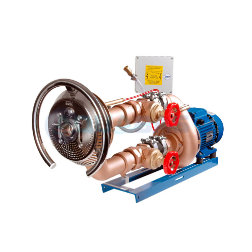 Лицевая часть одноструйного противотока Hugo Lahme TAIFUN +насос 2,6кВт 400В+пан. управл. (7620020)