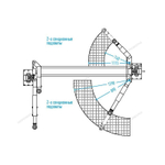 NORDBERG (N4121H-4T_220V) Подъемник двухстоечный 220В, г/п 4т, с верхней синхронизацией
